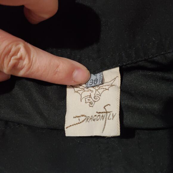 Dragonfly Mens Vintage Board Shorts Size 38 Retro Mod 70s Art Deco Swim Trunk - Picture 6 of 6